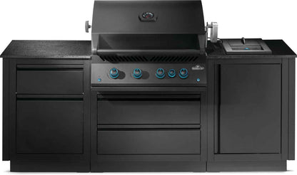 OASIS® Outdoor Kitchen Kit, Built-in 700 Series 32 with Stainless Steel Countertops