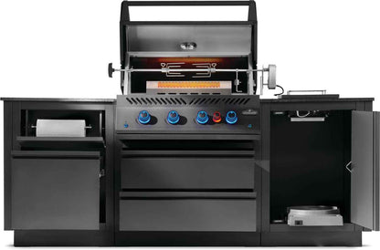 OASIS® Outdoor Kitchen Kit, Built-in 700 Series 32 with Stainless Steel Countertops