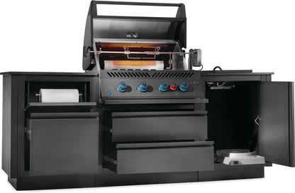 OASIS® Outdoor Kitchen Kit, Built-in 700 Series 32 with Stainless Steel Countertops