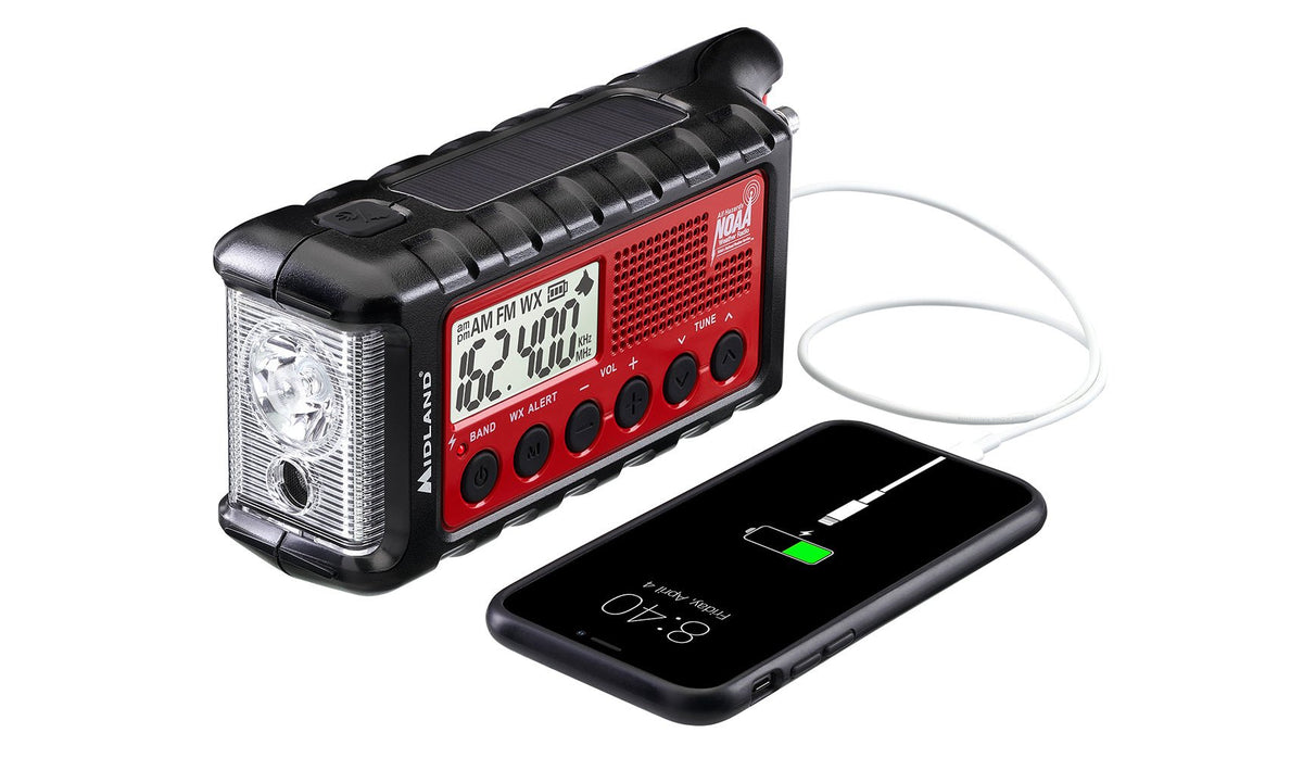 ER310 Portable Emergency Crank Weather Radio - ER310