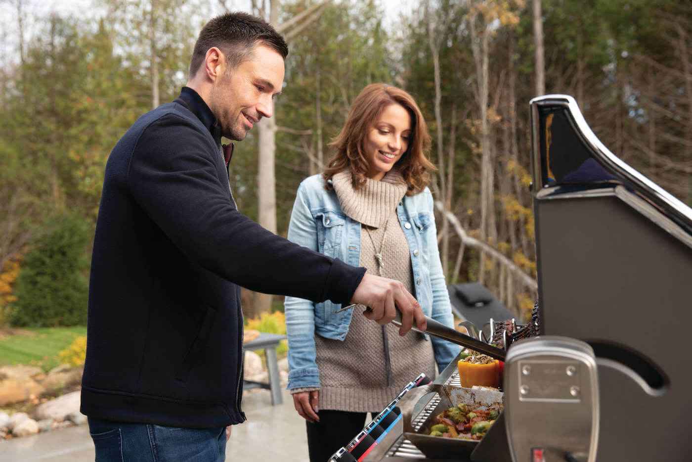 Patio Elegance Gas Grill Prestige PRO 665 Elite with Smart Technology & Electric Smoker Box
