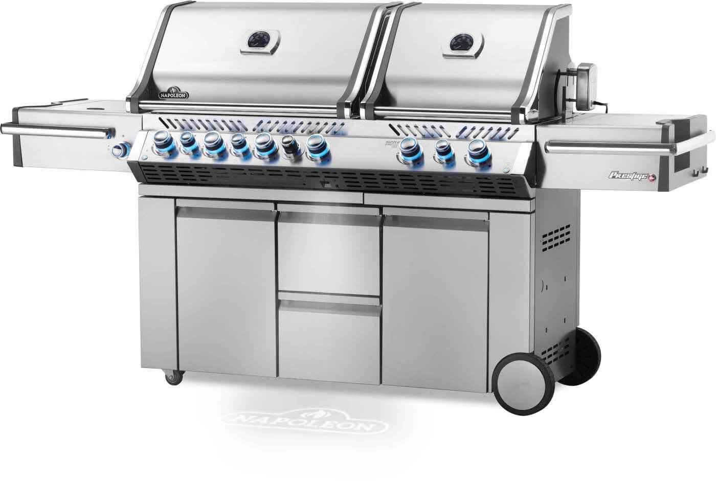 Classic Prestige® PRO 825 RSBI with Power Side Burner, Infrared Rear & Bottom Burners