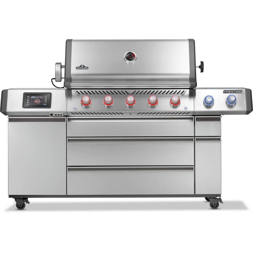 Patio Elegance Gas Grill Prestige PRO 665 Elite with Smart Technology & Electric Smoker Box