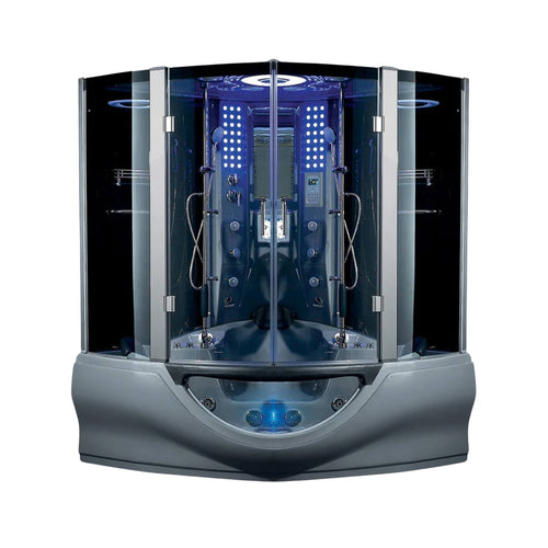 Maya Bath Valencia Steam Shower Massage Bathtub With LCD TV (SAK20479)