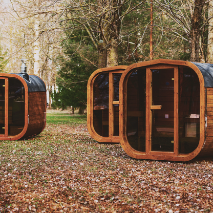 Mande MW16 ThermoWood Outdoor Sauna - Premium Outdoor Relaxation Experience