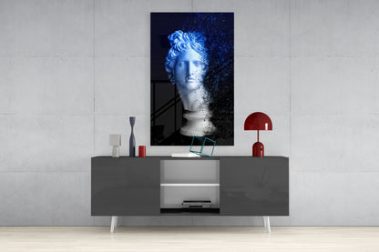Sculpture Glass Wall Art