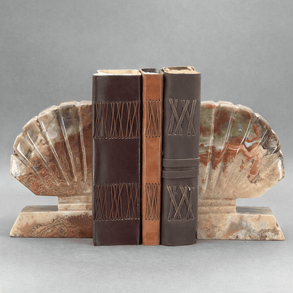 Onyx Shell Bookend (8 Inches) Gemstone Home Decor