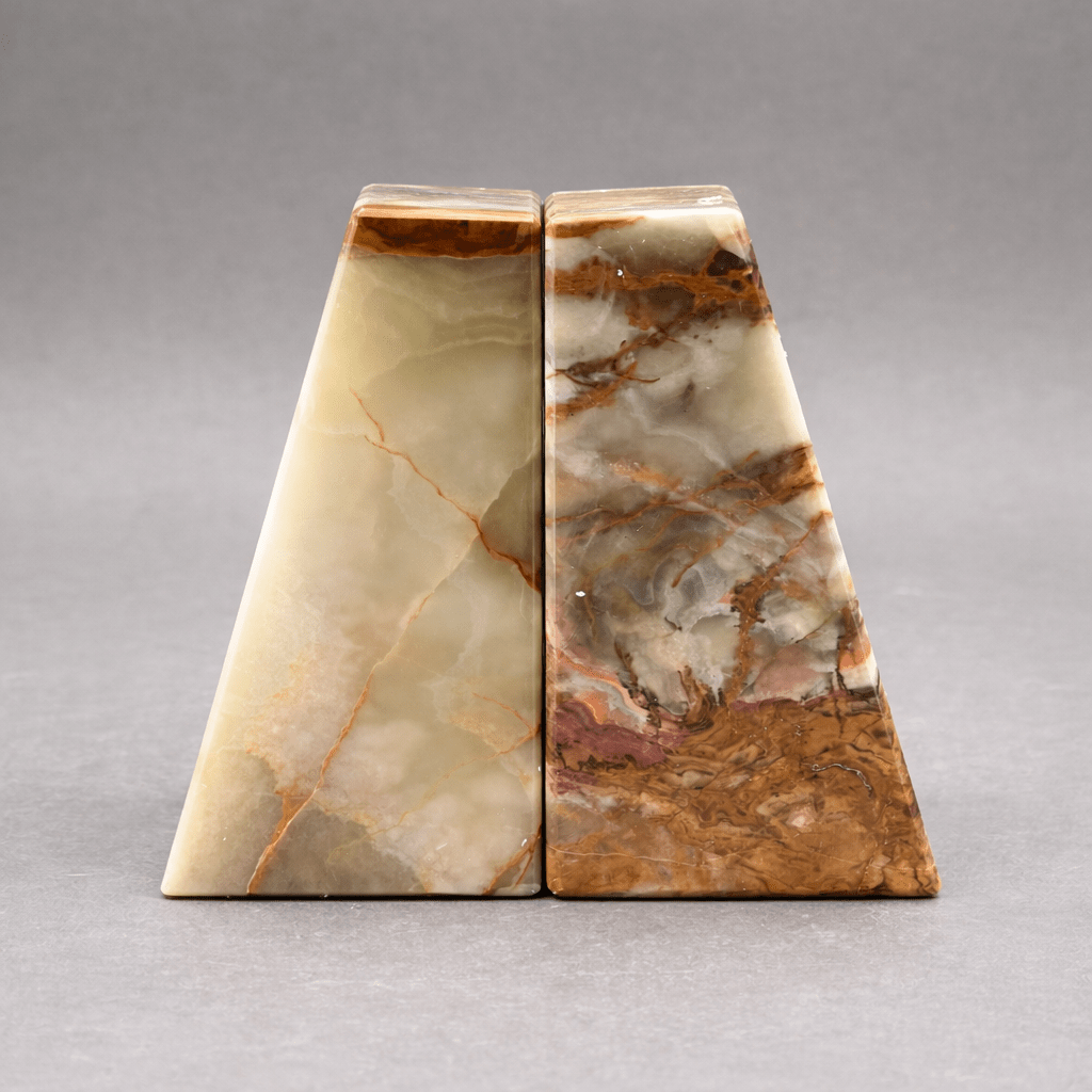 Onyx Triangle Bookend (6 Inches)
