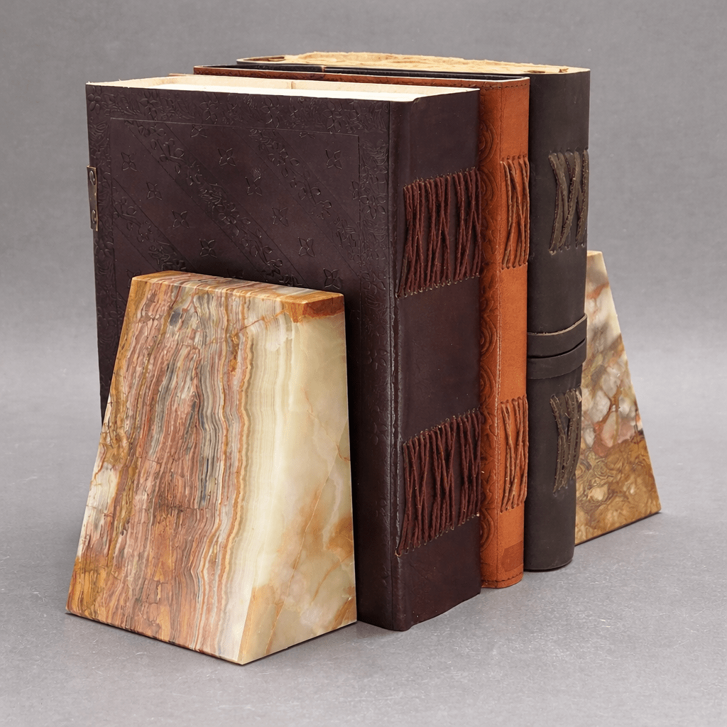 Onyx Triangle Bookend (6 Inches)