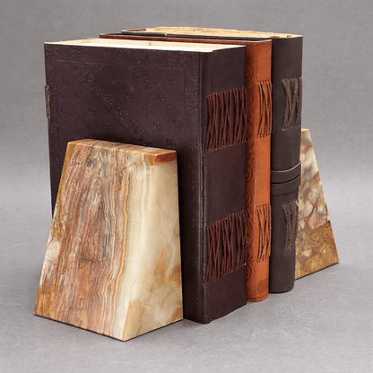 Onyx Triangle Bookend (6 Inches)