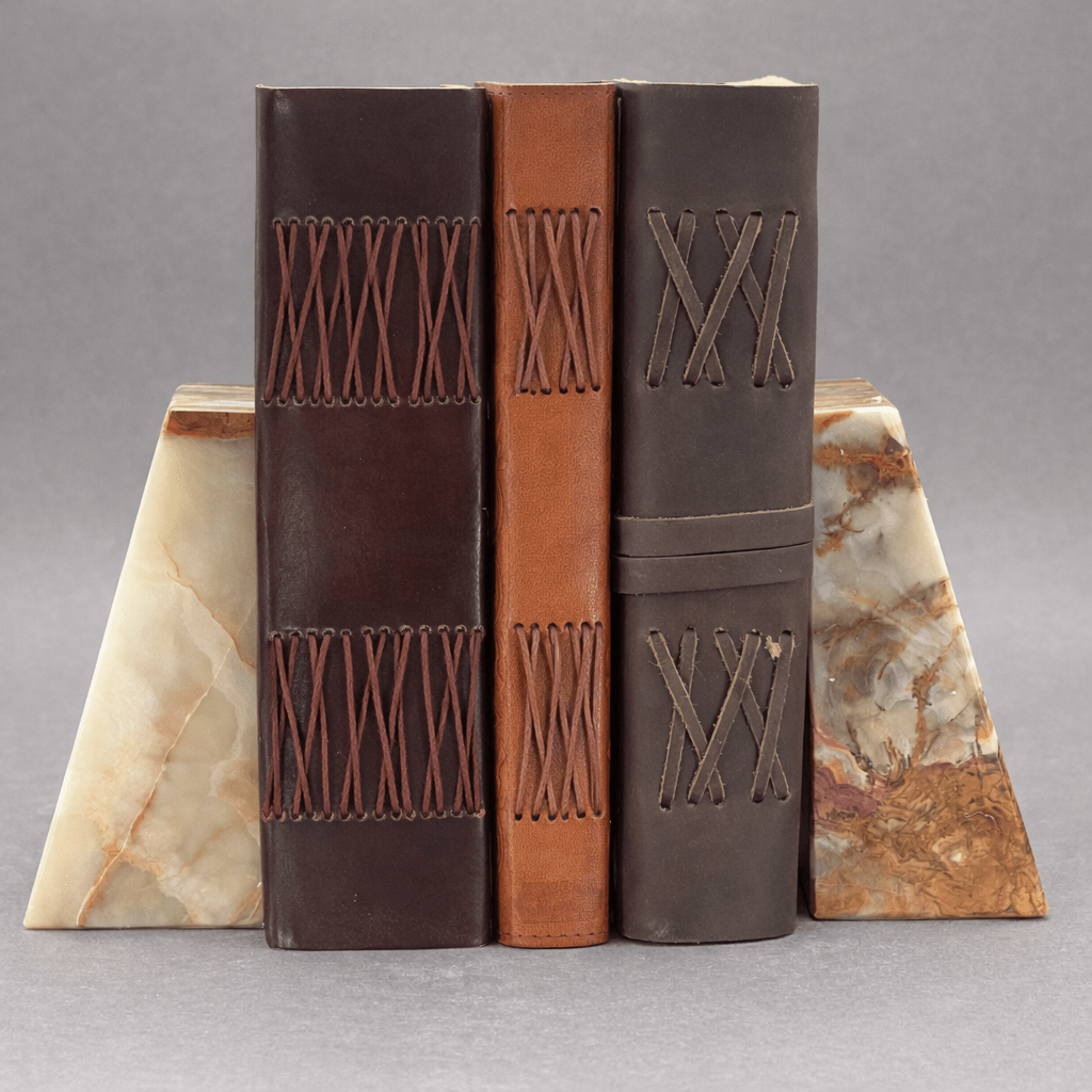 Onyx Triangle Bookend (6 Inches)