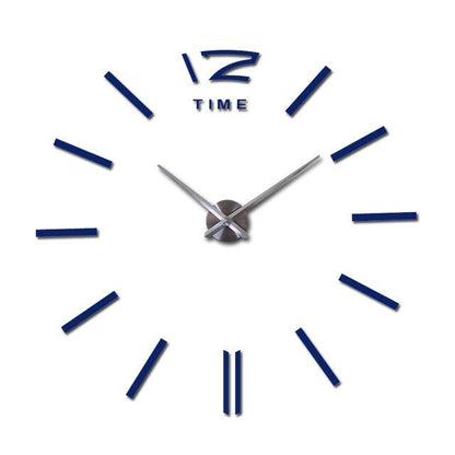 Wall Clock Watch Clocks 3D Frameless Wall Clock Large Stickers Wall Decoration for Living Room Bedroom 3D Acrylic Mirror Stickers Living Room Quartz Needle Europe