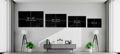 Gold Woman Glass Wall Art